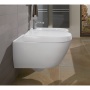 Биде Villeroy & Boch Subway 2.0 подвесное Альпийский белый CeramicPlus 540000R1