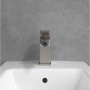 Смеситель Villeroy & Boch Architectura Square TVB12500100064 для биде, никель сатинированный TVB12500100064