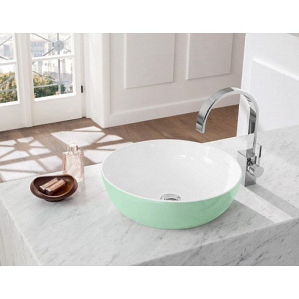 Раковина Villeroy & Boch Artis 417943BCW3 43х43 см, Mint мятный