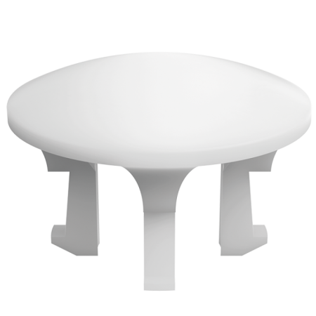 Villeroy & Boch Аксессуары Декоративная накладка на перелив, 42 x 43 x 32 mm, Star White 79010096