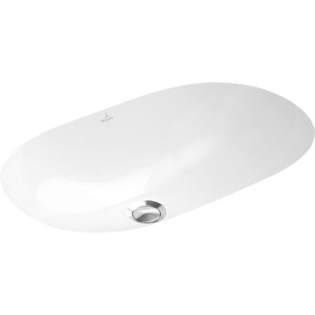 Villeroy & Boch O.novo Раковина для установки под столешницу, 650 x 400 x 208 mm, Альпийский белый, с переливом, нешлифованный 41626001