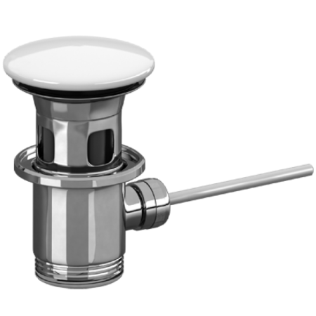 Villeroy & Boch Аксессуары Запираемый донный клапан с керамической крышкой, 72 x 105 x 72 mm, Ebony 681000S5