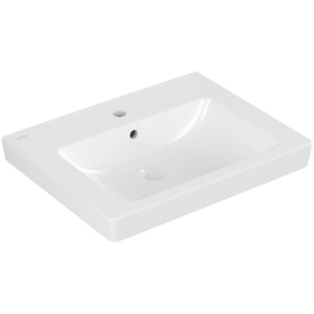 Villeroy & Boch Subway 2.0 Pаковина, 600 x 470 x 150 mm, Альпийский белый, с переливом, нешлифованный 7113F001