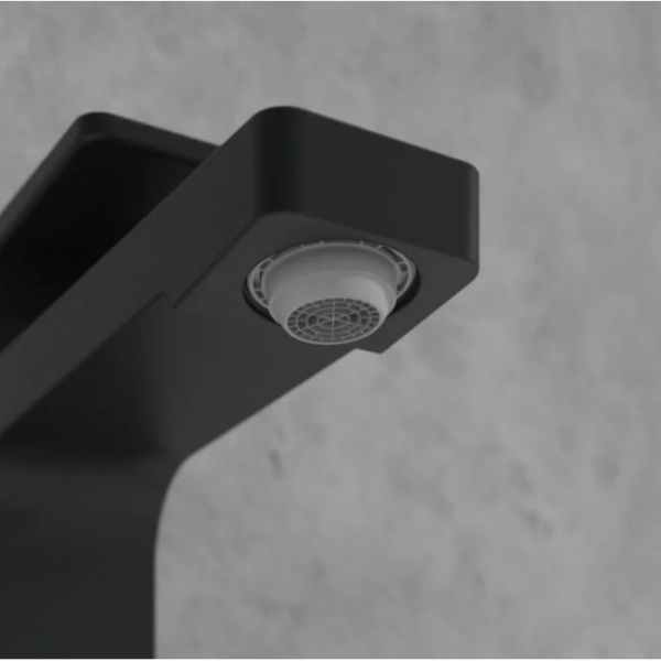 Смеситель Villeroy & Boch Architectura Square TVW125004000K5 для раковины, черный матовый TVW125004000K5