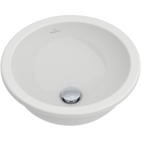 Loop & Friends Встраиваемая раковина, 61404501, 450 x 450 x 205 mm, Альпийский белый, с переливом, нешлифованный