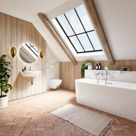 Клавиша (кнопка) смыва Villeroy & Boch ViConnect стеклянная, цвет глянцевый белый 922400RE