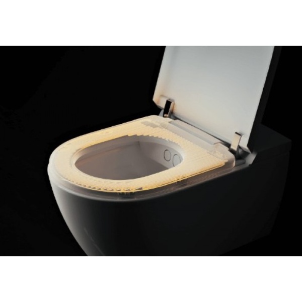 Villeroy & Boch ViClean-I200 - I200 унитаз-биде, унитаз с вертикальным смывом с открытым смывным краем, Альпийский белый CeramicPlus V0E200R1