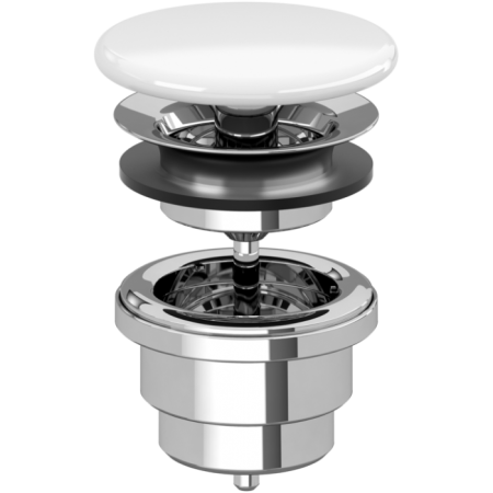 Незапираемый донный клапан с решеткой Villeroy & Boch 68080001