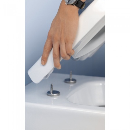 Сиденье для унитаза SlimSeat-Wrapover Villeroy & Boch Venticello с крышкой SoftClosing QuickRelease 9M79S101