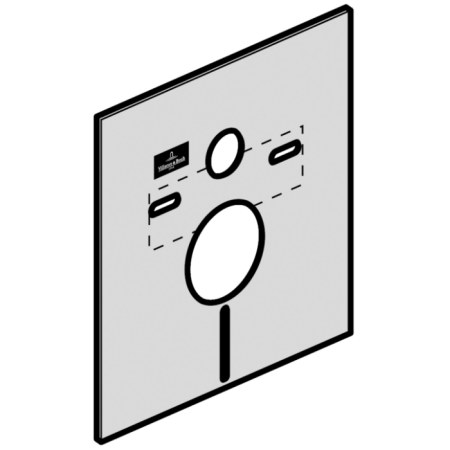 Аксессуары Комплект звукоизоляции 4 x 490 x 425 mm