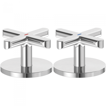 Комплект ручек Villeroy & Boch Dawn TVW10613015361 для смесителя, хром TVW10613015361