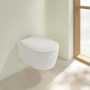 Сиденье для унитаза SlimSeat Villeroy & Boch Avento с крышкой SoftClosing QuickRelease 9M87S101