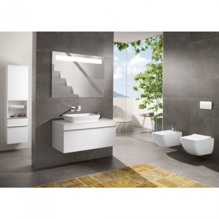 Биде Villeroy & Boch Venticello подвесное Альпийский белый CeramicPlus 441100R1