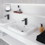 Villeroy & Boch Аксессуары Запираемый донный клапан с керамической крышкой, 72 x 105 x 72 mm, Ebony 681000S5