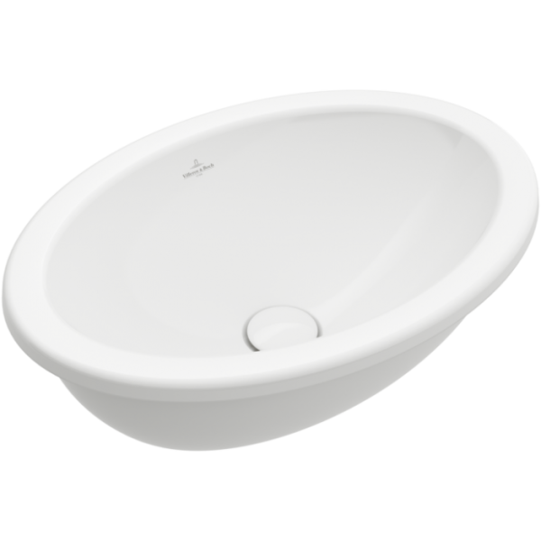 Villeroy & Boch Loop & Friends Встраиваемая раковина, 505 x 360 x 185 mm, Альпийский белый, с переливом, нешлифованный 4A610001