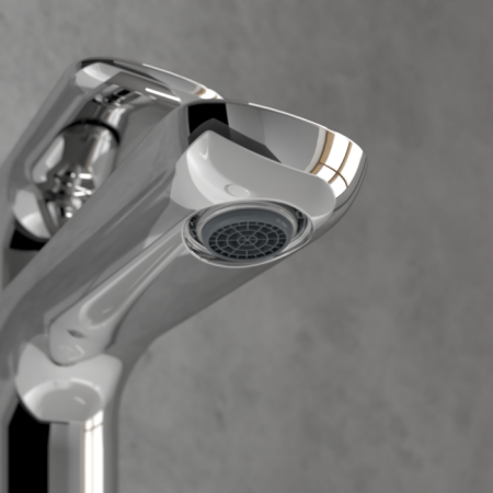 Смеситель для раковины Villeroy & Boch O.novo с донным клапаном TVW10410111061