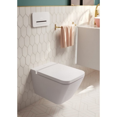 Сиденье для унитаза Villeroy & Boch Finion с крышкой SoftClosing QuickRelease 9M88S1R1