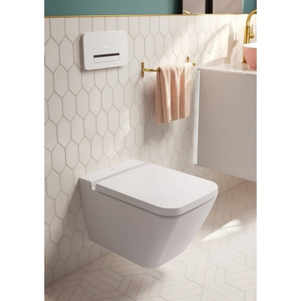 Сиденье для унитаза Villeroy & Boch Finion с крышкой SoftClosing QuickRelease 9M88S1R1
