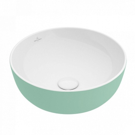 Раковина Villeroy & Boch Artis 417943BCW3 43х43 см, Mint мятный
