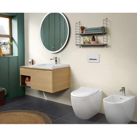 Сиденье для унитаза SlimSeat Villeroy & Boch Subway 2.0 с крышкой SoftClosing QuickRelease 9M78S101