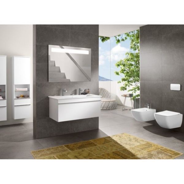 Villeroy & Boch Venticello Комбинированная упаковка, настенный, с DirectFlush, Альпийский белый 4611RS01