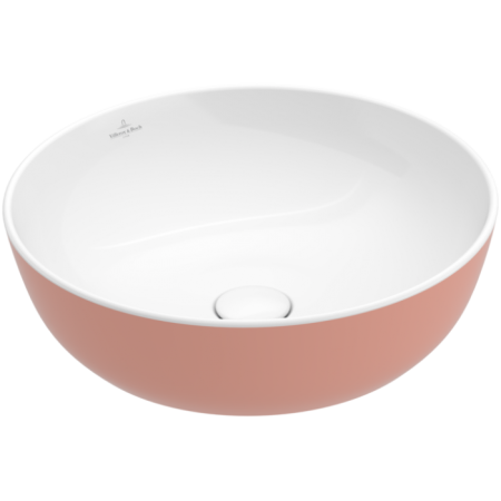 Villeroy & Boch Artis Раковина для установки на столешницу, 430 x 430 x 130 mm, Powder (паудер), без перелива, нешлифованный, 417943BCT0