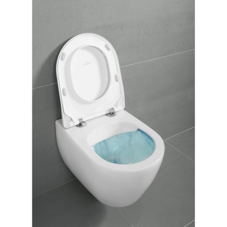 Сиденье для унитаза SlimSeat Villeroy & Boch Subway 2.0 с крышкой SoftClosing QuickRelease 9M78S101