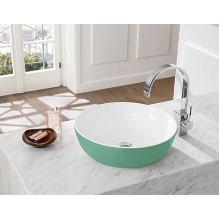 Раковина Villeroy & Boch Artis 417943BCW4 43х43 см, Sencha зеленый чай