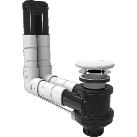 Villeroy & Boch Аксессуары Скрытый перелив ViFlow, 260 x 374 x 95 mm, Альпийский белый 92237701