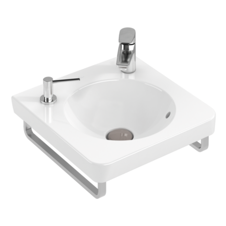 Villeroy & Boch Аксессуары Держатель для полотенец, 20 x 399 x 75 mm, нержавеющая сталь полированная 929640D7