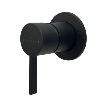 Смеситель Villeroy & Boch Dawn TVS106002000K5 для душа, черный матовый TVS106002000K5