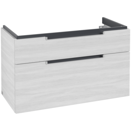Villeroy & Boch Subway 2.0 Тумба под раковину, 2 выдвижных ящика, 987 x 590 x 449 mm, White Wood A91500E8