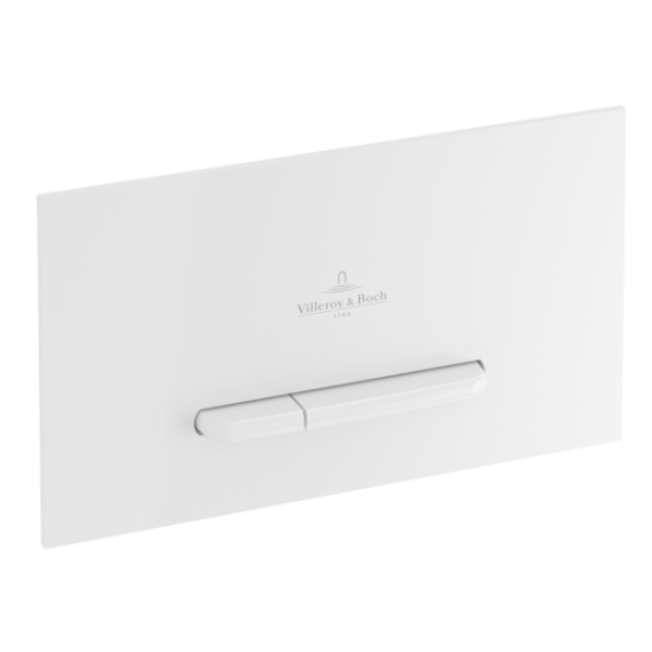 Клавиша (кнопка) смыва Villeroy & Boch ViConnect белая 92218068