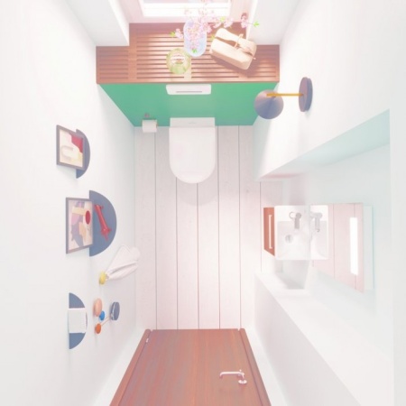 Тумба Villeroy&Boch Avento под раковину, 1 дверь, 340 x 514 x 234 mm, Arizona Oak A87600VH