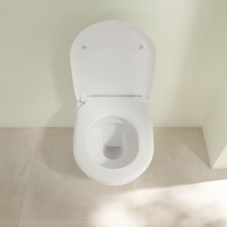 Унитаз подвесной с сиденьем Villeroy & Boch Subway 2.0 CeramicPlus 5614R2R1