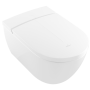 Villeroy & Boch ViClean-I200 - I200 унитаз-биде, унитаз с вертикальным смывом с открытым смывным краем, Альпийский белый CeramicPlus V0E200R1