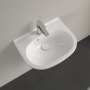 Villeroy & Boch O.novo Раковина компактная, 500 x 400 x 180 mm, Альпийский белый, с переливом, нешлифованный 53605001