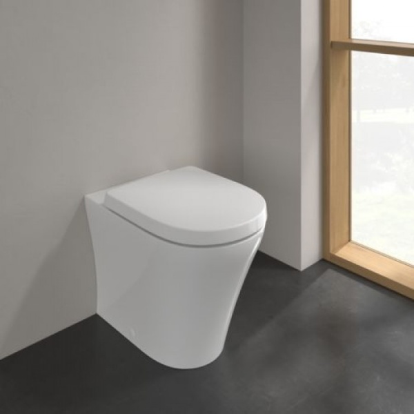 Унитаз приставной Villeroy & Boch O.Novo 4624R001 альпийский белый 4624R001