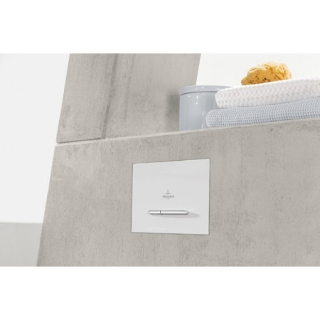 Клавиша (кнопка) смыва Villeroy & Boch ViConnect белая 92218068
