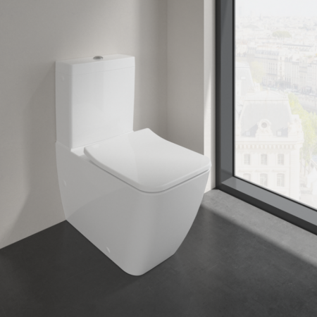 Сиденье для унитаза SlimSeat-Wrapover Villeroy & Boch Venticello с крышкой SoftClosing QuickRelease 9M79S101